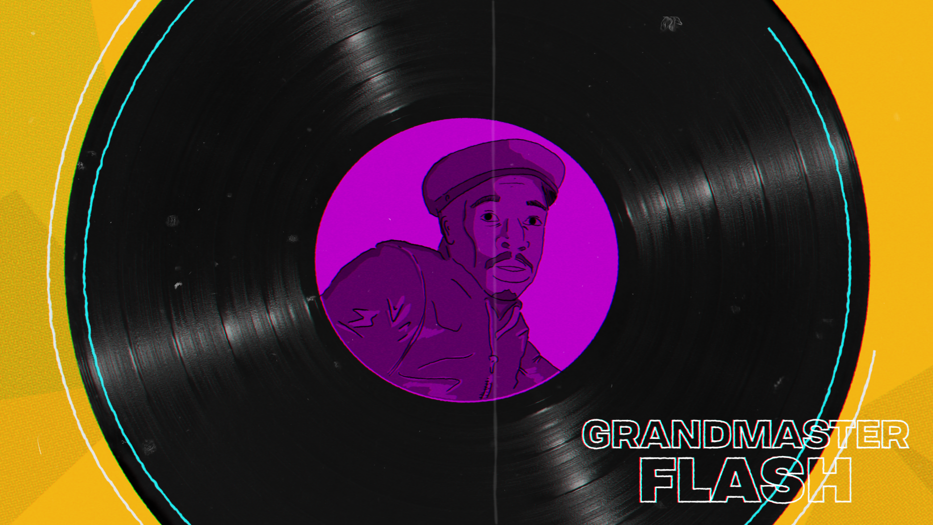 funky drummer documentary motion graphics grandmaster flash
