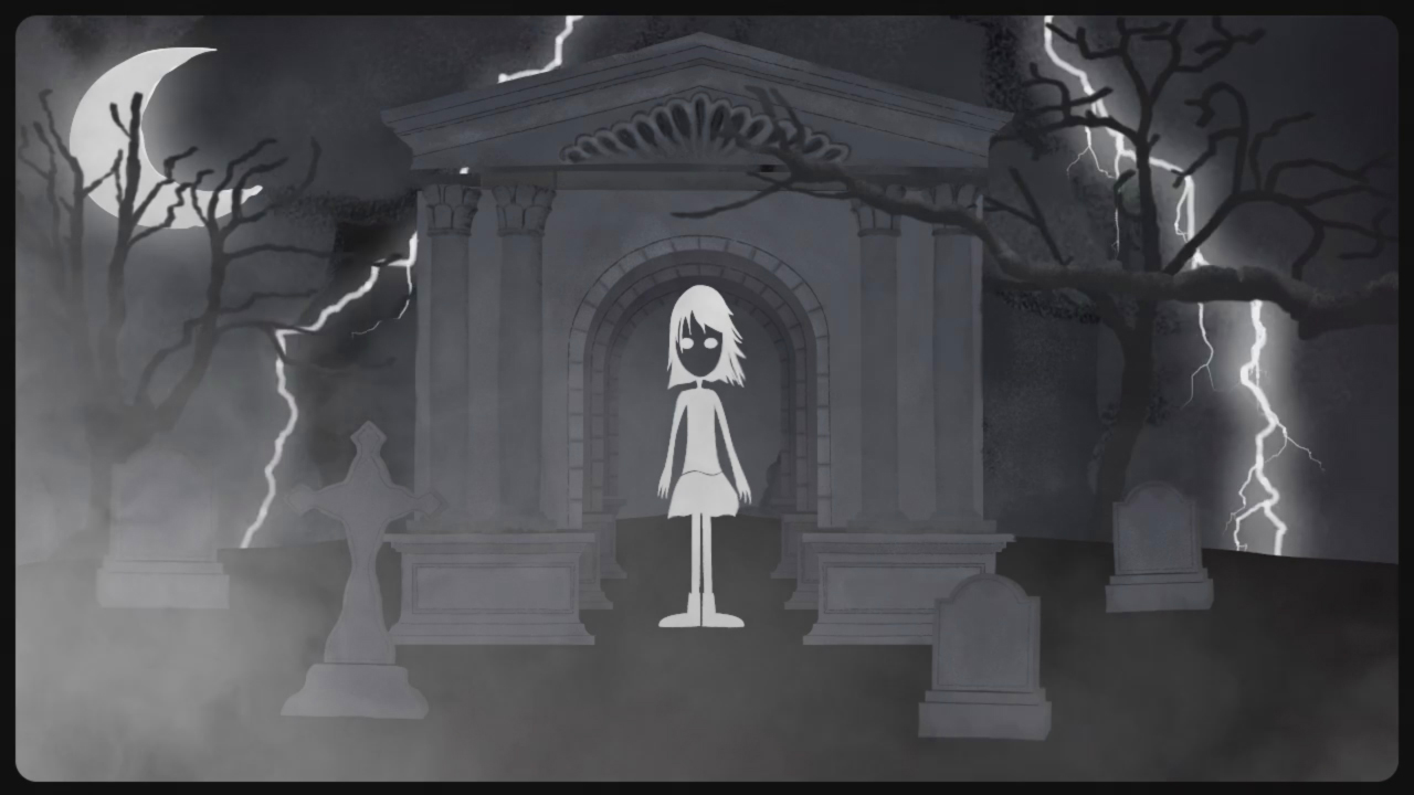 Soulless Girl's Fantastic Odyssey trailer final frames the graveyard